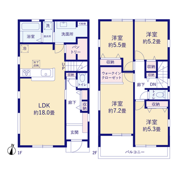 リーブルガーデン藤沢市葛原第2 間取り13