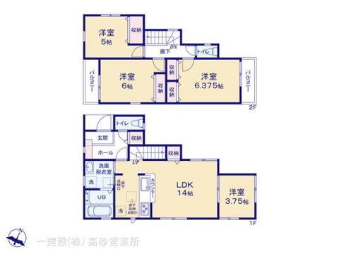 リーブルガーデン篠崎駅４期 間取り7