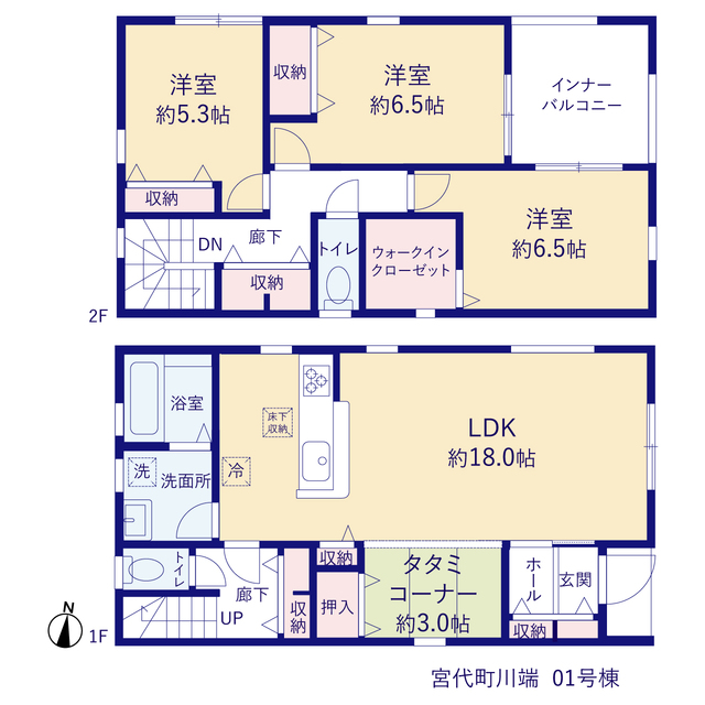 リーブルガーデン宮代町川端の画像2