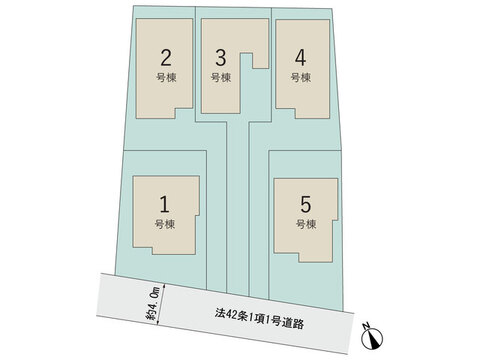 リーブルガーデン昭島市拝島町 間取り8