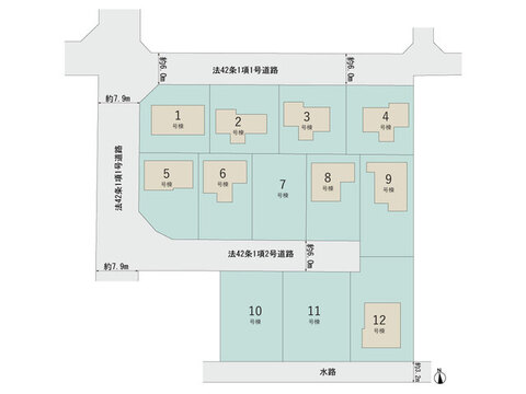 リーブルガーデン方木田第１６ 間取り4