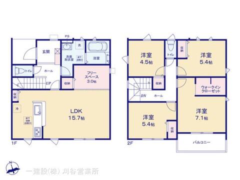 リーブルガーデン蒲郡市形原町石橋 間取り1