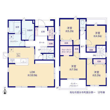 リーブルガーデン高松市国分寺町国分第一 間取り13