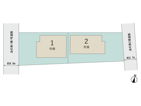 リーブルガーデン長浜市三ツ矢元町3期 間取り2