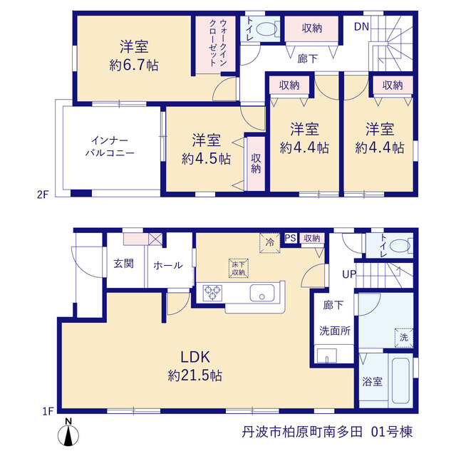 リーブルガーデン丹波市柏原町南多田の画像2