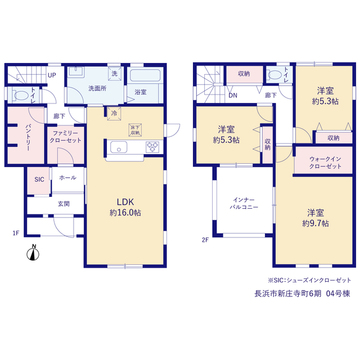 リーブルガーデン長浜市新庄寺町6期 間取り7