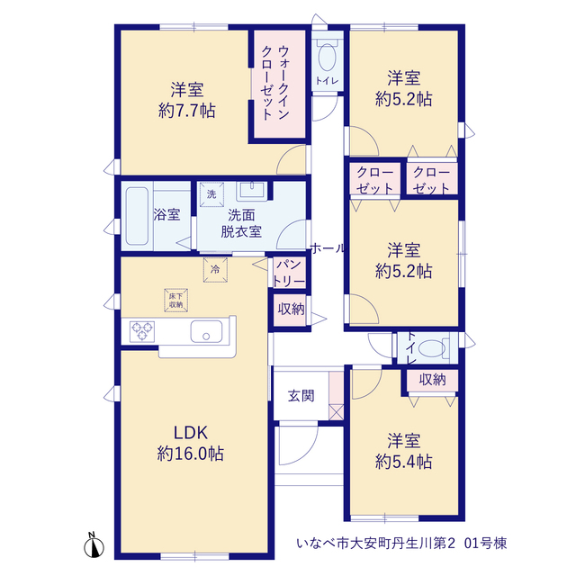 リーブルガーデンいなべ市大安町丹生川第２の画像2
