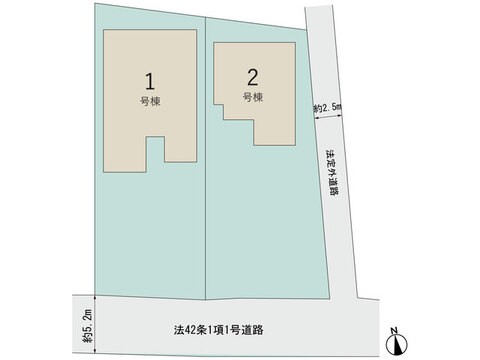 リーブルガーデンいなべ市大安町丹生川第2 間取り2