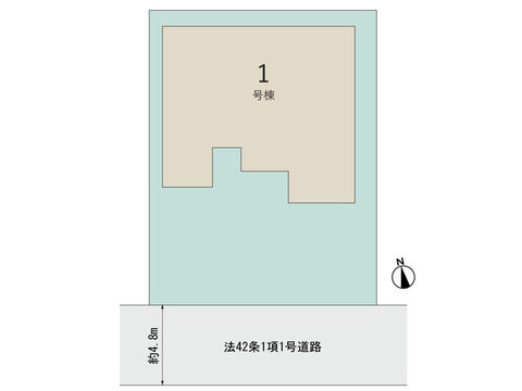 リーブルガーデン桑名市長島町大倉の平屋 間取り2