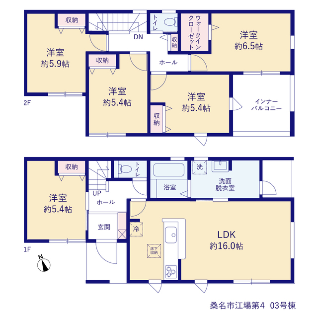 リーブルガーデン桑名市江場第4 写真5
