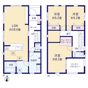 リーブルガーデン川西市見野5期 間取り9