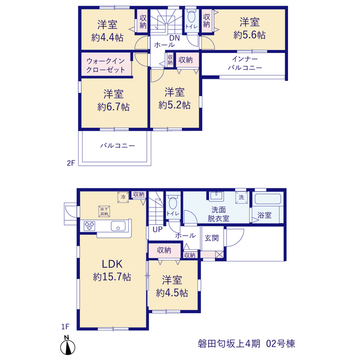 リーブルガーデン磐田匂坂上４期 間取り3