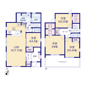 リーブルガーデン東海市養父町八王子 間取り1