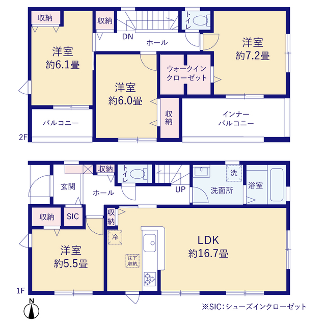 リーブルガーデン岐阜市中鶉三丁目の画像2