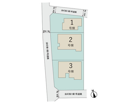 リーブルガーデン岐阜市下奈良二丁目 間取り2