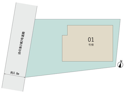 リーブルガーデン城南区樋井川第十三 間取り2