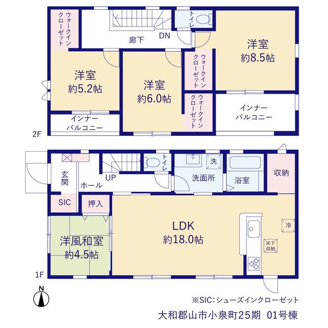 リーブルガーデン大和郡山市小泉町２５期の画像2