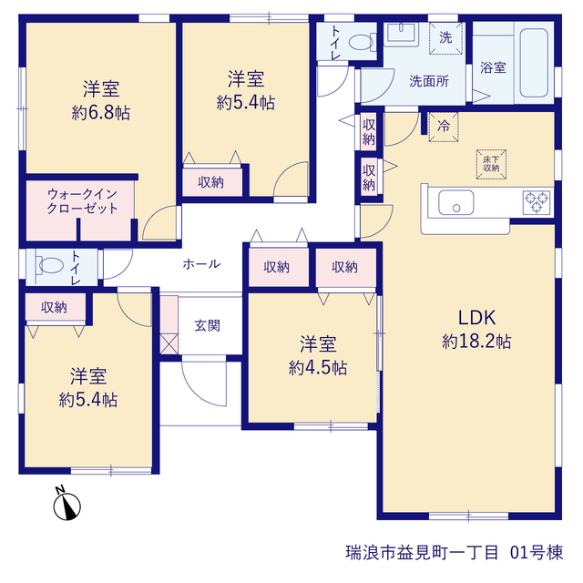 リーブルガーデン瑞浪市益見町一丁目の画像2