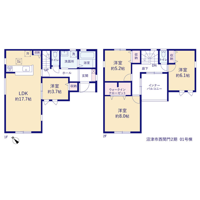 リーブルガーデン沼津市西間門２期の画像2
