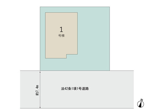 リーブルガーデン長浜市南小足町９期 間取り2