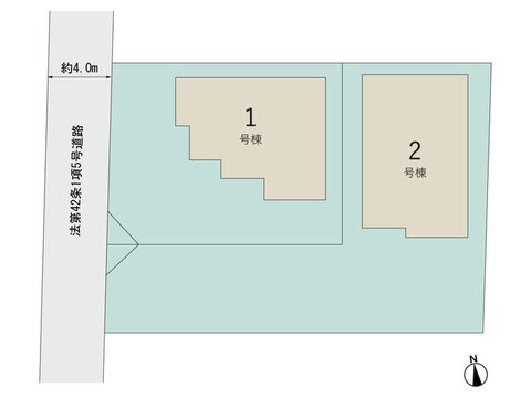 リーブルガーデン南沢又北川原第3 間取り2