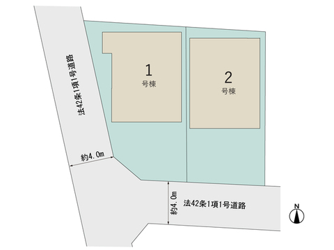 リーブルガーデン堺東区日置荘原寺町 間取り4