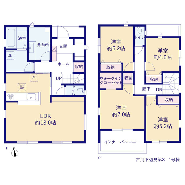 リーブルガーデン古河下辺見第８の画像2