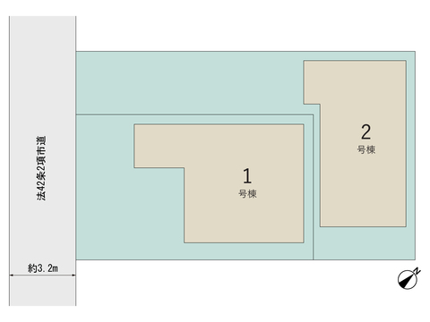 リーブルガーデン鹿児島市伊敷第二 間取り2