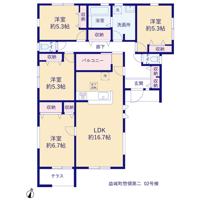 リーブルガーデン益城町惣領第二 写真15