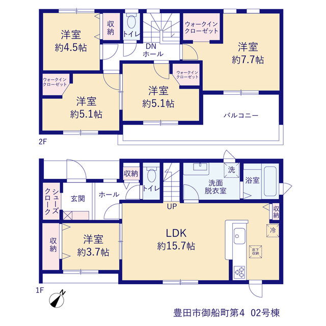 リーブルガーデン豊田市御船町第4 写真3