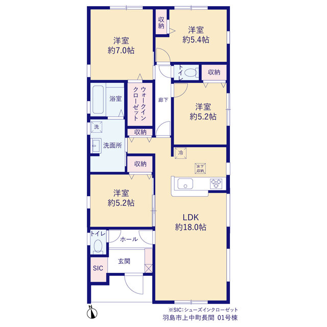 リーブルガーデン羽島市上中町長間の画像2