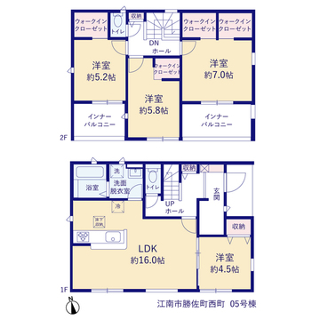 リーブルガーデン江南市勝佐町西町 間取り9