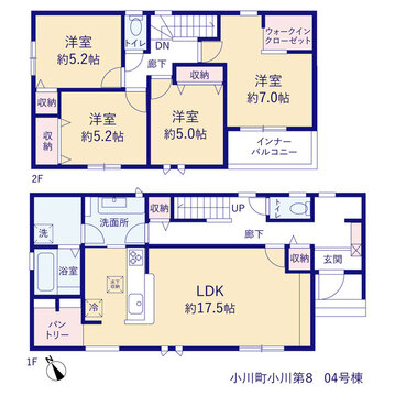 リーブルガーデン小川町小川第8 間取り7