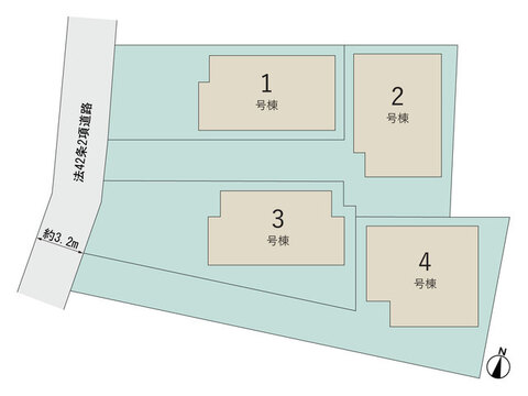 リーブルガーデン北名古屋市熊之庄 間取り4