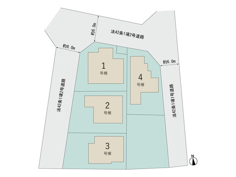 リーブルガーデン姫路市砥堀8期 間取り1
