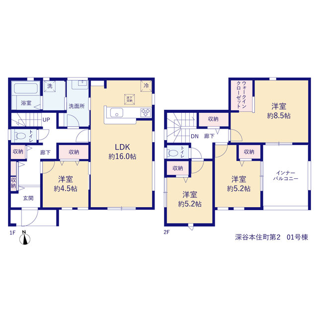 リーブルガーデン深谷本住町第２の画像2