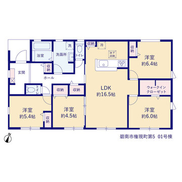 リーブルガーデン碧南市権現町第5 間取り1