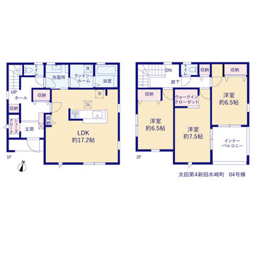 リーブルガーデン太田第４新田木崎町 間取り7