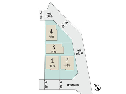 リーブルガーデン沖縄市泡瀬 間取り4