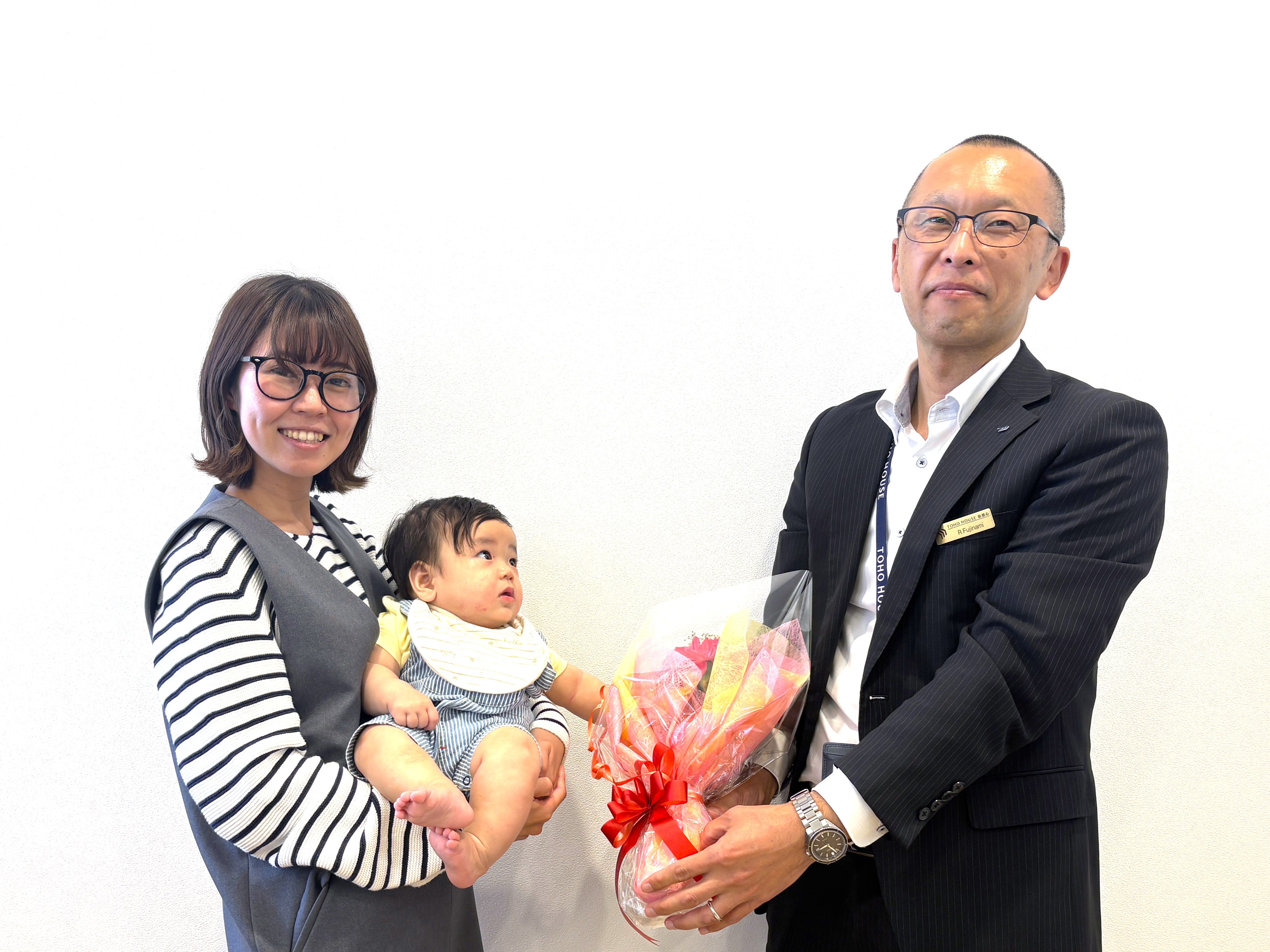 赤ちゃん連れでも安心して相談できました