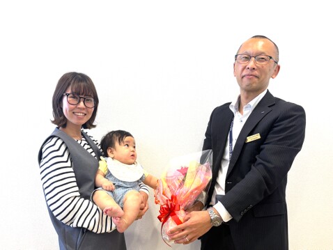 赤ちゃん連れでも安心して相談できました