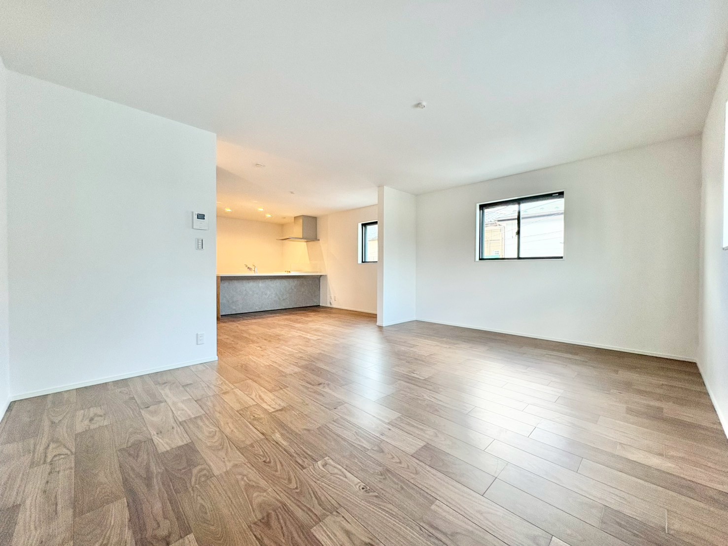 開放的なリビングでのびのびとした暮らしの実現へ。