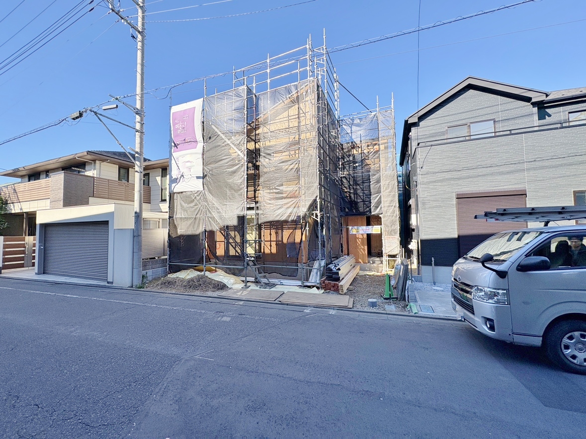 陽当たりの良いLDK17帖は水回りをまとめ、毎日の家事動線に配慮しました。(令和7年12月 撮影)