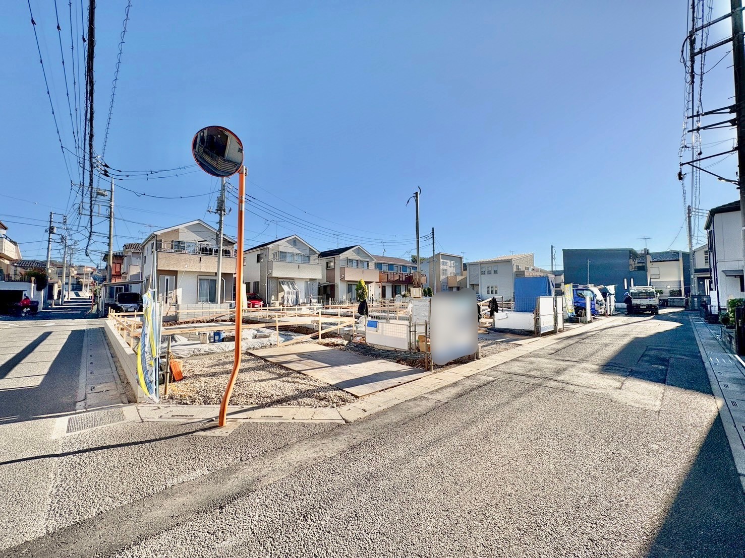 急な雨でも安心なインナーバルコニーを採用しました。(令和7年12月 撮影)