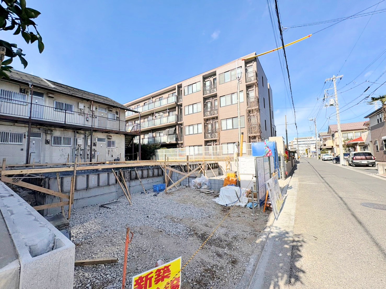 全居室二面採光で、バルコニーを二面配置しました。(令和8年1月 撮影)