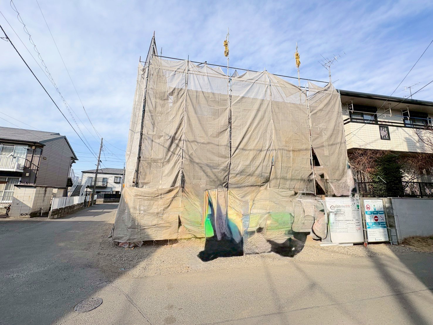 主寝室は広々8帖、Wクローゼットを備えました。(令和8年2月 撮影)