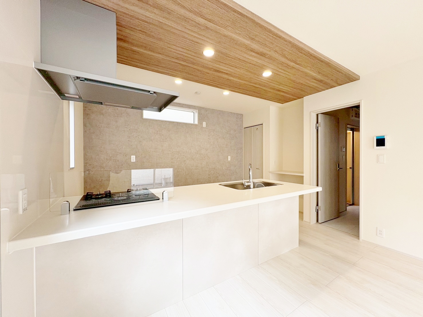 水回りをまとめた家事ラク設計。