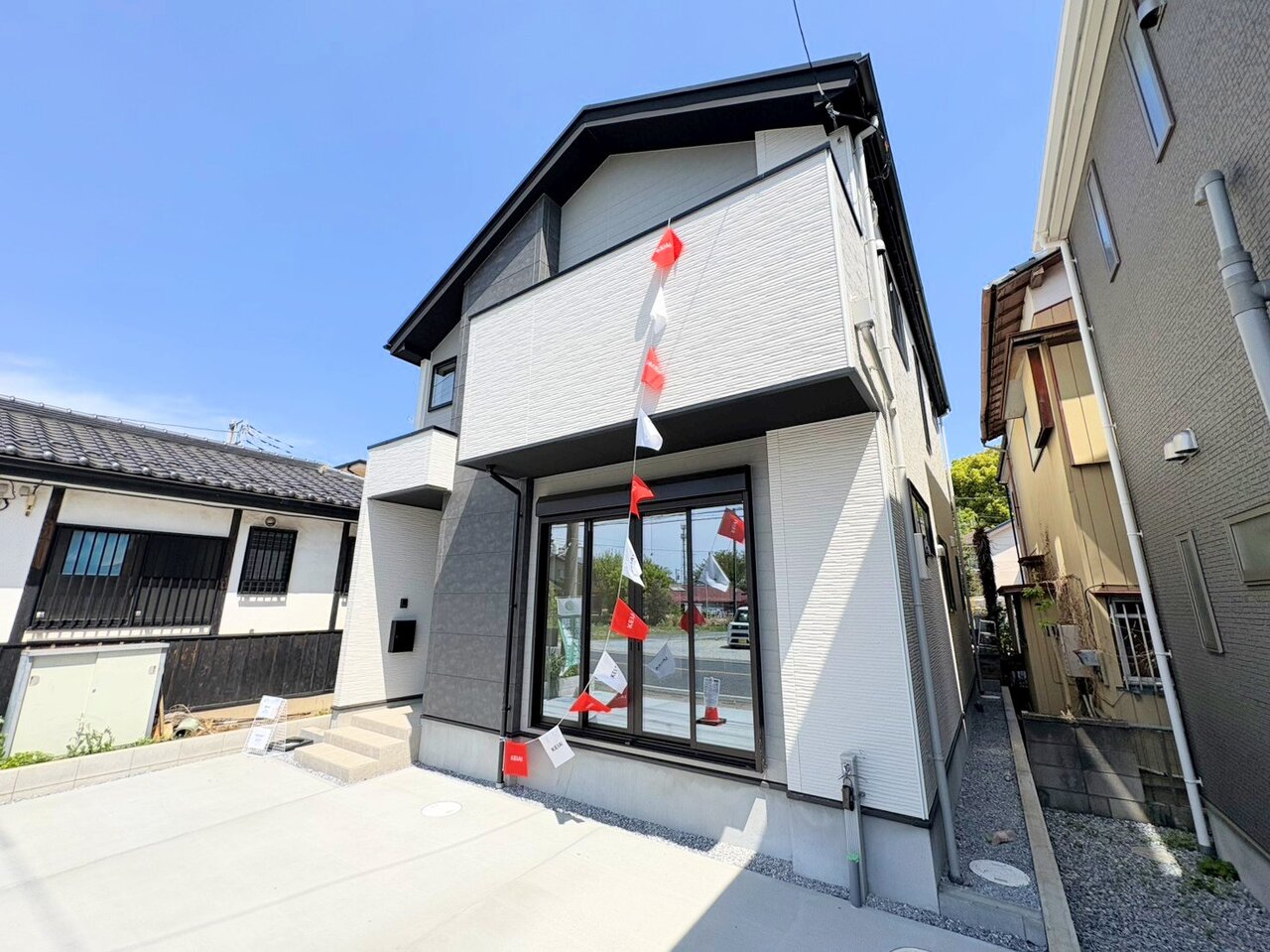 上尾駅利用可能な立地。敷地広々36坪超。フレキシブルな間取りを採用しました。