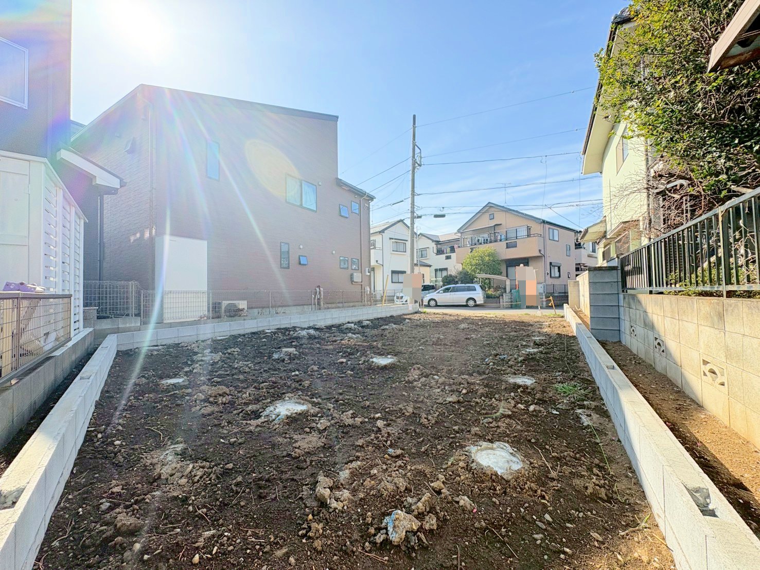 将来的に間仕切り可能な居室を設けました。(令和8年3月 撮影)