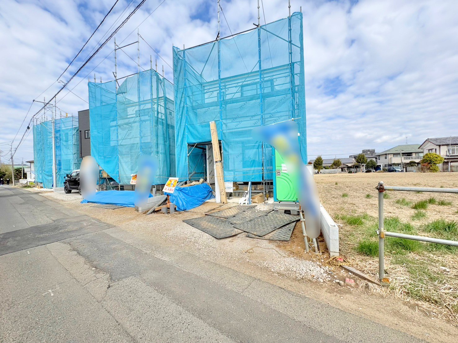 バルコニーに面した主寝室は広々7.8帖。(令和8年3月 撮影)